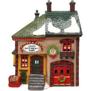 Dept 56 Orly's Bell & Harness Supply North Pole Village 5621-9
